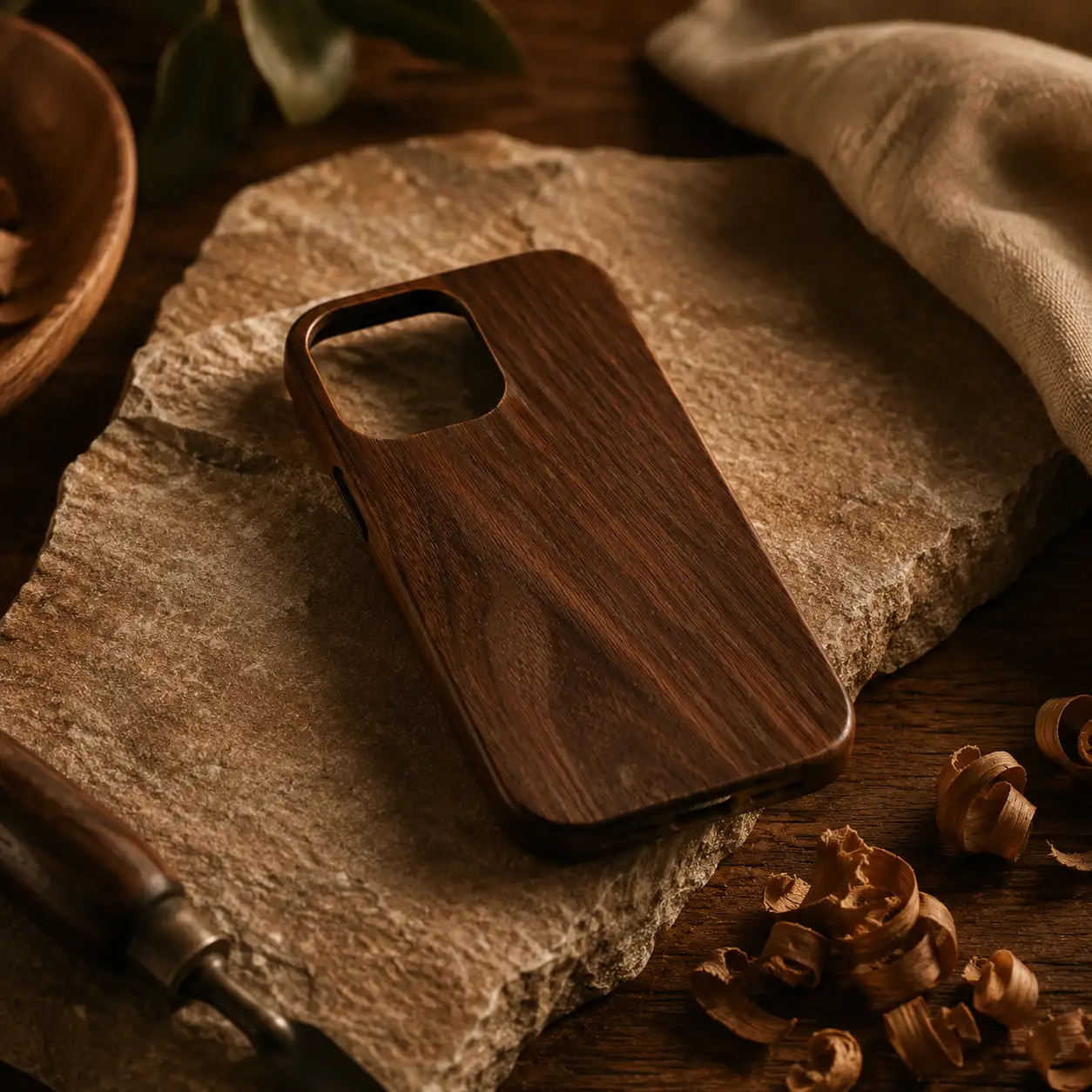 Finished case
